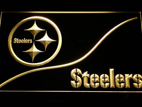 Pittsburgh Steelers Split LED Neon Sign